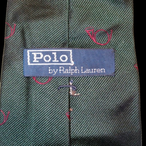 Polo by Ralph Lauren Vintage Rare HTF Men’s Tie EUC - Picture 2 of 3